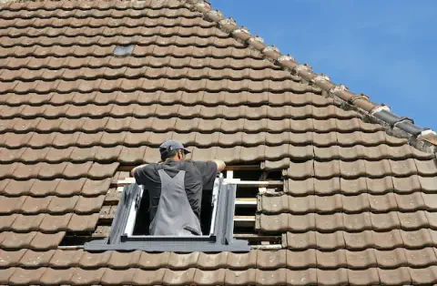Pose de velux - Mignières